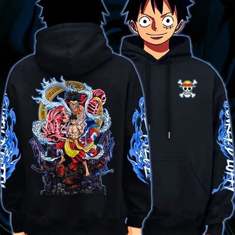 One Piece Hoodies One Piece Luffy Gear 4 Trendy Pullover Hoodie One Piece Store