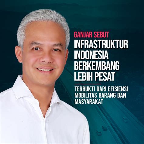 Dompling On Twitter Ganjar Pranowo Menyebutkan Bahwa Infrastruktur