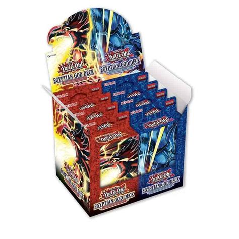 Egyptian God Deck Display Slifer The Sky Dragon Obelisk The