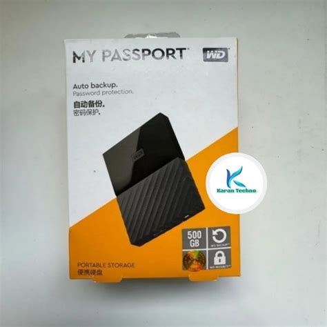 Jual Hardisk Eksternal 500gb Wd Passport Usb 30 Eksternal 500gb Promo