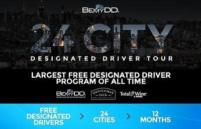 BeMyDD Launches United States Largest Free Designated Driver Program