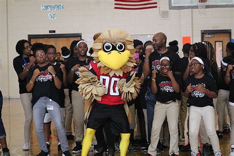 Falcons visit Chapel Hill Middle School - The Champion Newspaper | 404 ...