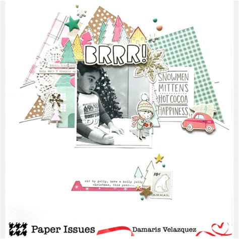 Project Ideas For Crate Paper Snow And Cocoa Collection X