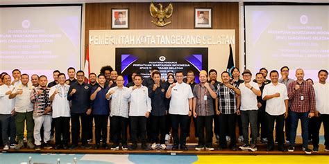 Kepengurusan Pwi Tangsel Periode Resmi Dilantik Sekda