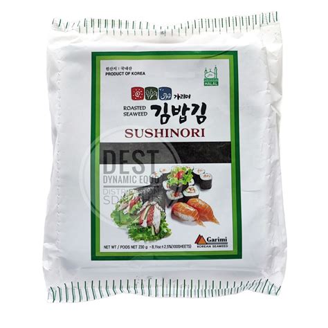 Korea S Garimi Sushi Nori Gimbap Roasted Seaweed Pcs Full Cut