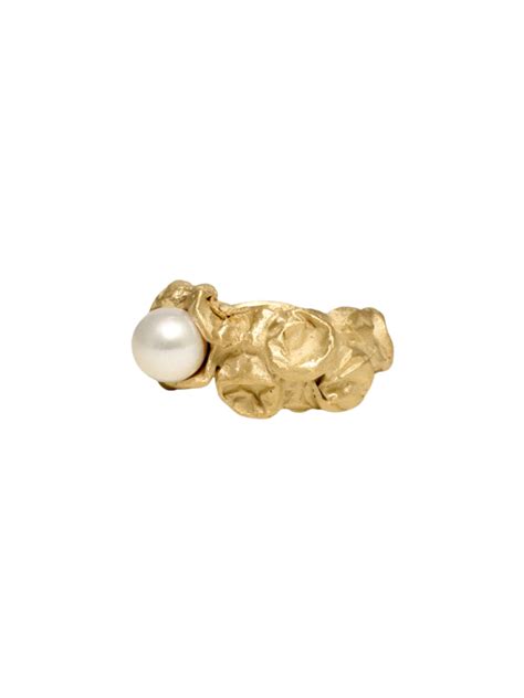 Bubble Pearl Ring By Completedworks Finematter
