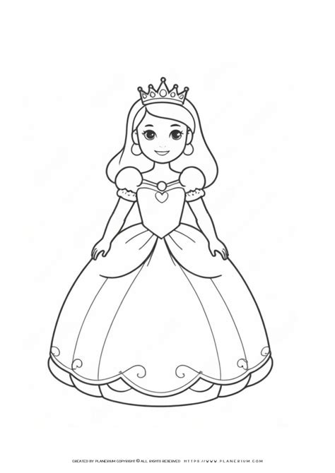 Princess Coloring Pages Printables