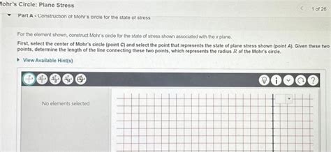 Solved Learning Goal To Use Mohrs Circle To Determ