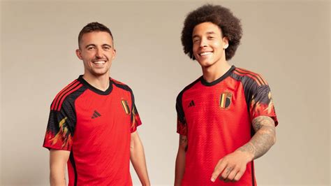 Officiel La Belgique Pr Sente Son Nouveau Maillot Domicile Pour Le