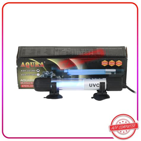 Jual Lampu UV Celup 5 Watt Aquarium Kolam Aquascape AQURA ASP 5WA