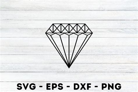 Diamond Silhouette Svg Graphic By Magaart Creative Fabrica