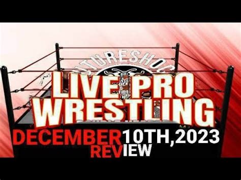 Futureshock Live Pro Wrestling Live In Stockport Review Youtube