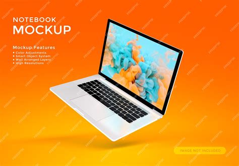 Premium Psd Elegant Isolated Laptop Mockup