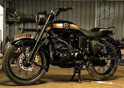 Royal Enfield Classic 500 Goldy By EIMOR Customs Enfield Classic