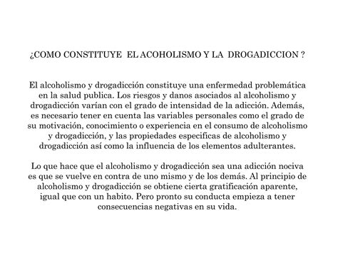 Alcoholismo Y Drogadiccion Leonardo Ppt