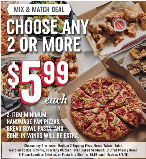 Domino's Pizza Coupons & Deals | Save at ValueNews.com