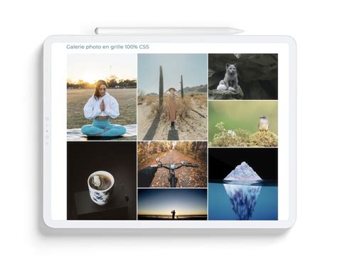 Galerie Photo Full Css Responsive Design Sans Js à Télécharger