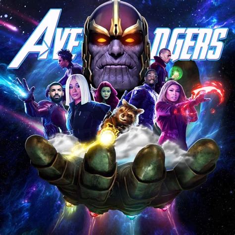 mixtape template avengers endgame mixtapepsd