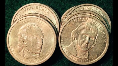 2007 2009 Presidential Dollar Coins Many Edge Errors To Look For Youtube