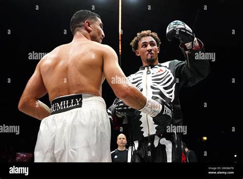 Ben Whittaker Right Celebrates Victory Via Ko Against Khalid Graidia