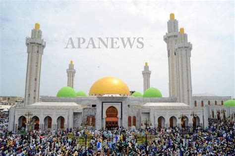 Inauguration de la mosquée Massalikoul Jinaan Dakar APAnews