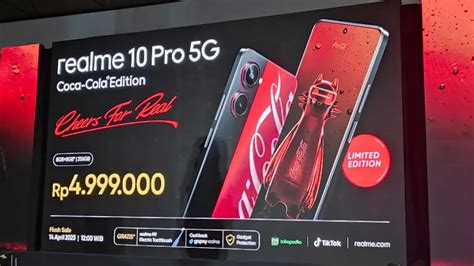 Realme Pro G Coca Cola Edition Rilis Di Indonesia Hanya Tersedia