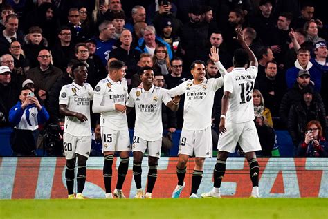 Ldc Le Real Madrid Impose Sa Loi Chelsea Et Verra Les Demi