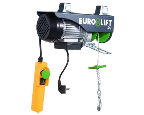 Электрическая стационарная мини-таль DH400A 6м «EURO-LIFT» купить по ...