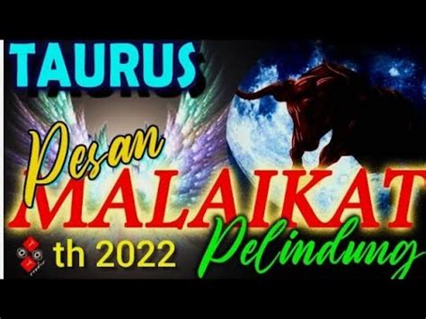 TAURUS PESAN MALAIKAT PELINDUNG ZODIAK TAURUS Th 2022 YouTube