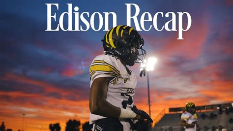 Edison High School Football | Cinematic Recap