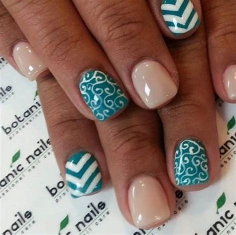 30 Impressive Teal Nail Art Designs For 2024 Sheideas