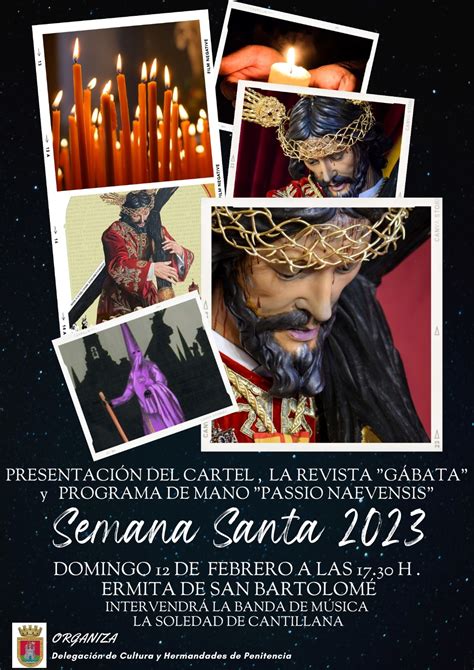 PresentaciÓn Del Cartel Anunciador De La Semana Santa 2023