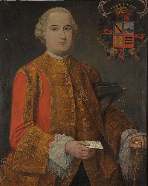 Fermín Francisco de Carvajal Vargas Caballeria Capitan de navio