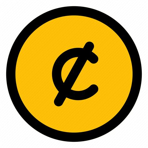 Cent Coin Money Currency Icon Download On Iconfinder