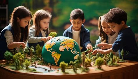 Journ E Mondiale De L Environnement Une Photo D Enfants Dans Une Salle