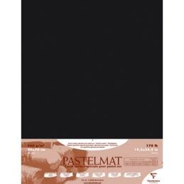 Foglio Pastelmat Anthracite Clairefontaine