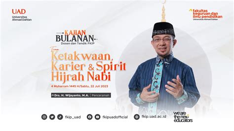 Pengajian Rutin Ust Drs H Wijayanto M A Ketaqwaan Karier