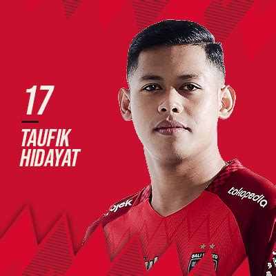 Player Profile Taufik Hidayat Bali United FC Official Website