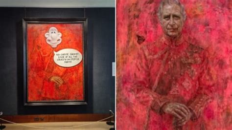 Retrato do rei Charles III é vandalizado por ativistas em Londres