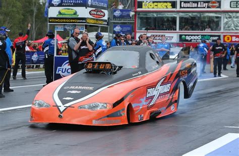 Day Two Of The Fuchs Winternationals At Willowbank Raceway John Cannuli In Top Alcohol For