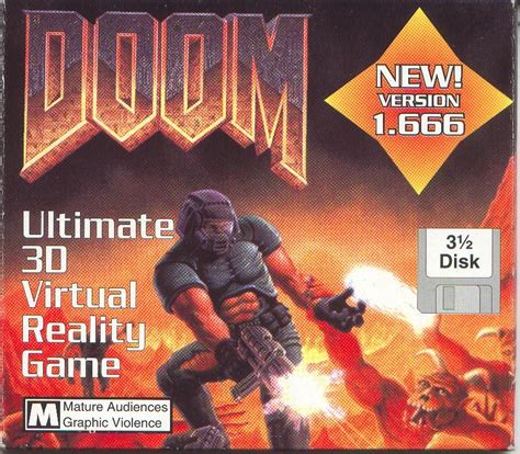 DOOM (1993) box cover art - MobyGames