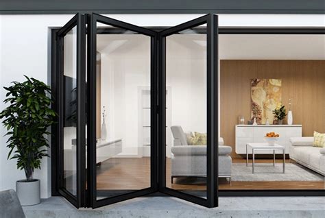 Baie vitrée DECALU 88 FOLDING DOORS Promotion en couleurs BLACK