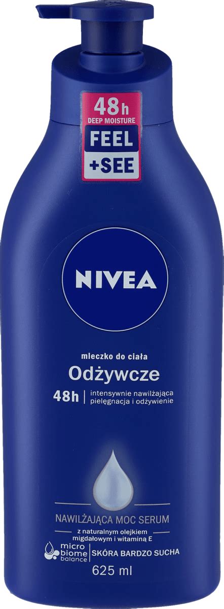 NIVEA Odżywcze mleczko do ciała z pompką 625 ml kupuj w zawsze