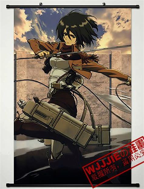 Home Decor Attack On Titan Shingeki No Kyojin Cosplay Wall