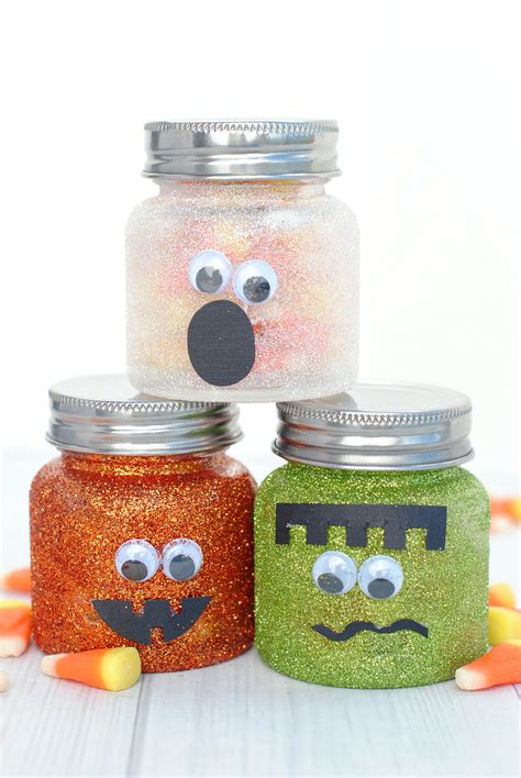 Halloween Candy Jars - Crazy Little Projects