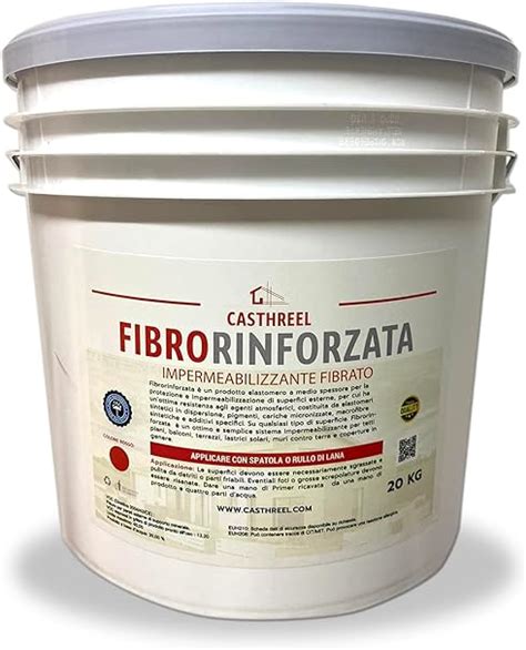 Guaina Liquida Fibrorinforzata Impermeabilizzante Kg Kg Kg