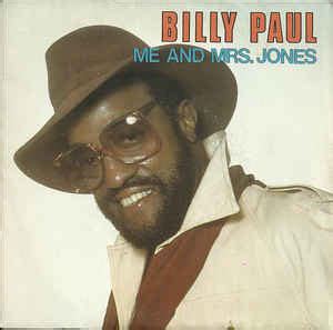 Billy Paul - Me And Mrs. Jones / Your Song (1983, Vinyl) | Discogs