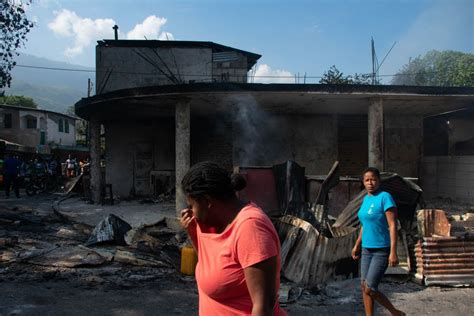 Haiti Crisis Armed Men Attack Police Stations Near National Palace As Gang Violence Spirals Cnn