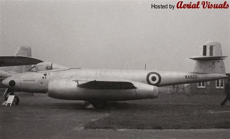 Aerial Visuals Airframe Dossier Gloster Meteor F S N Wa Raf