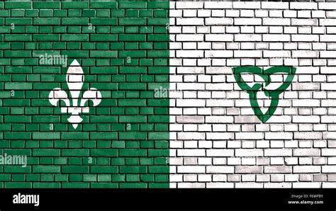 Drapeau De Franco Ontarien Banque De Photographies Et Dimages à Haute